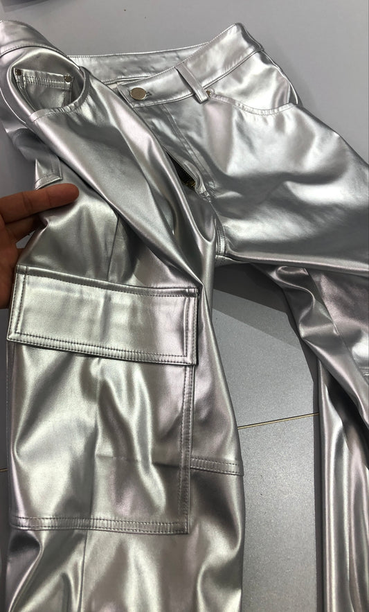 Zenon Metallic Pants