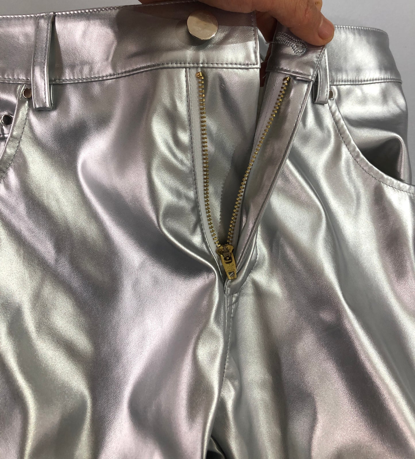 Zenon Metallic Pants